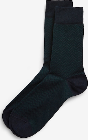 IUMAN Intimissimi Uomo Socks in Blue: front