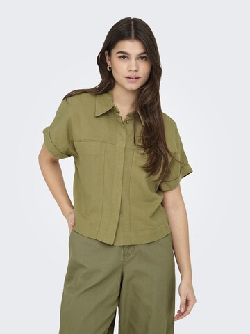Camicia da donna 'ONLCaro' di ONLY in verde