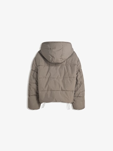 Bershka Between-season jacket in Beige