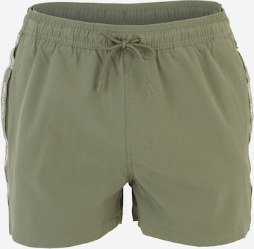 Calvin Klein Swimwear Plavecké šortky - Zelená: predná strana