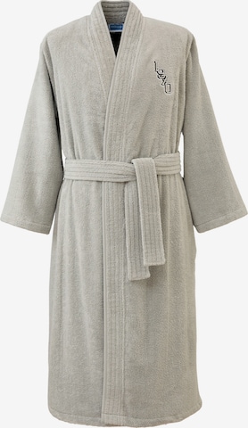 Kenzo Home Long Bathrobe in Grey: front