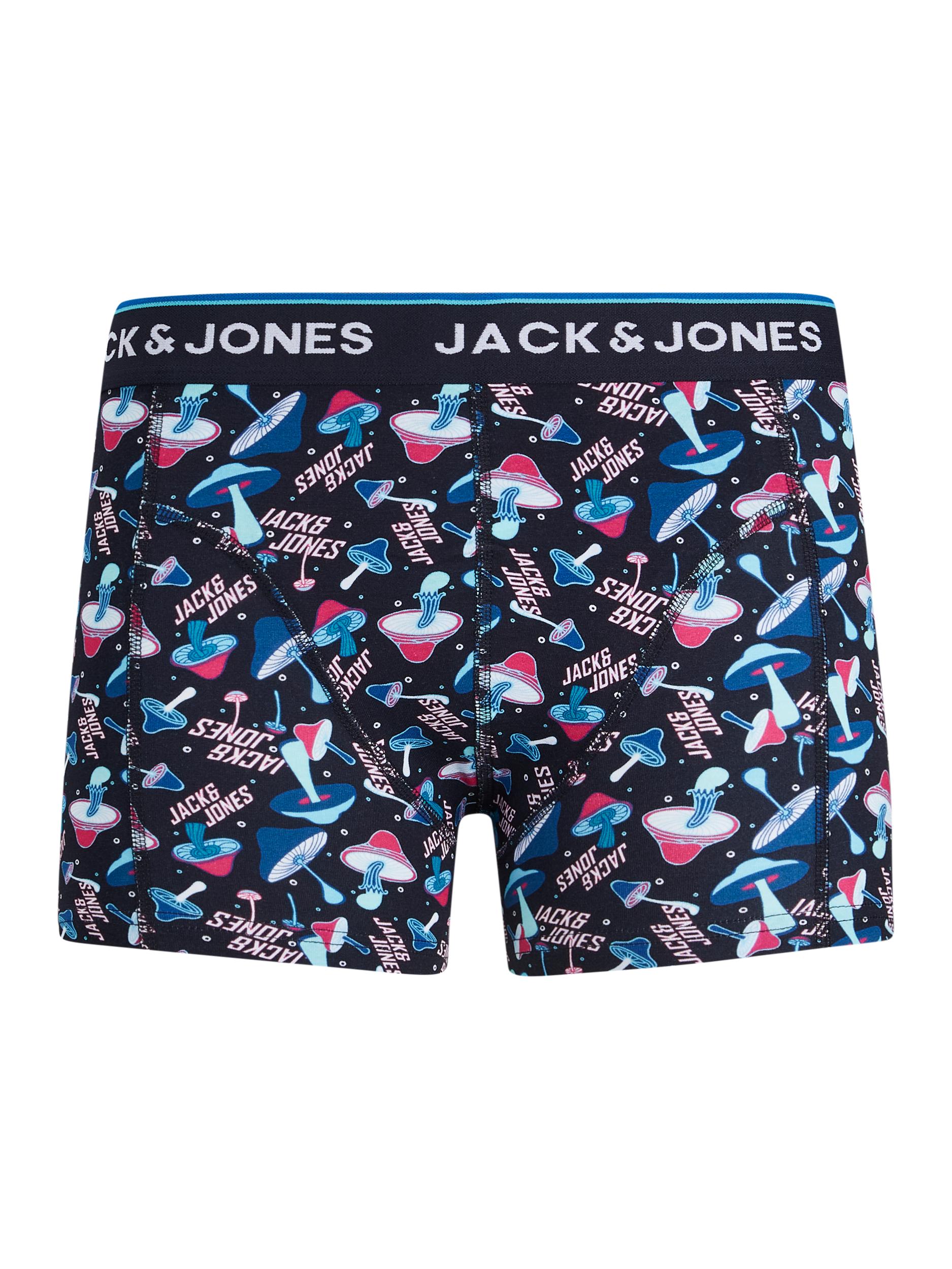 Abbigliamento Uomo JACK & JONES Boxer in Blu Scuro, Blu Chiaro 