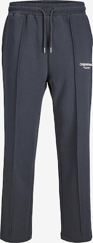 JACK & JONES Regular Pleat-Front Pants 'Kane' in Grey: front