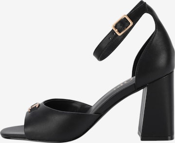 JOOP! - Sandalias 'Unico Cresta Pia' en negro: frente