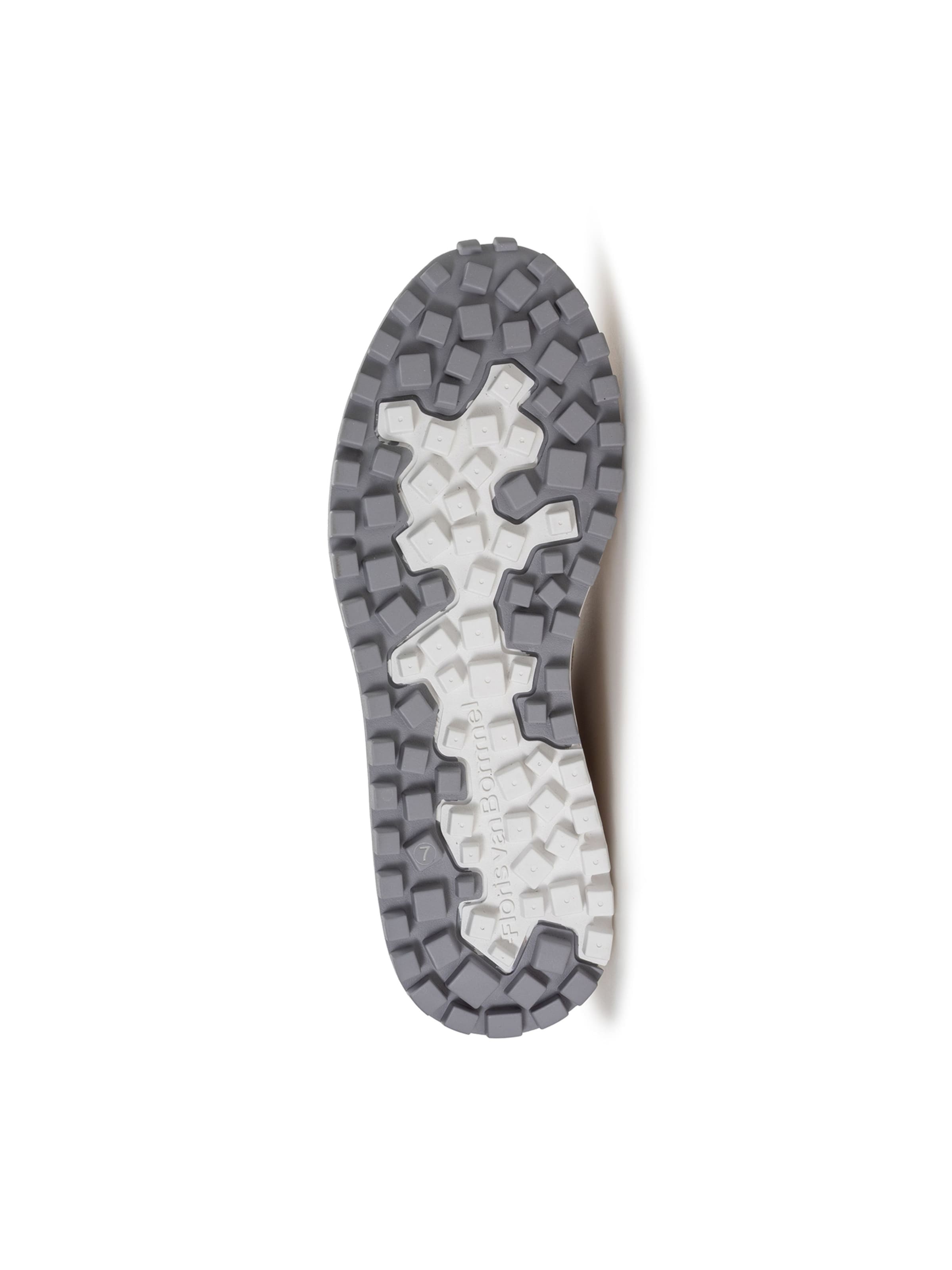 Baskets basses 'DE GRIPPER 01' Floris van Bommel en marron