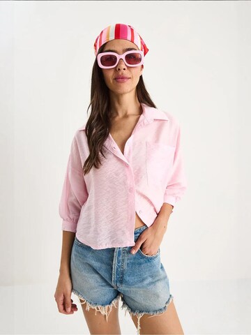 Bianco Lucci - Blusa em rosa