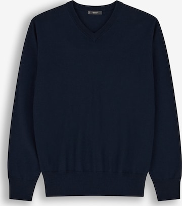 Pull-over Boggi Milano en bleu : devant