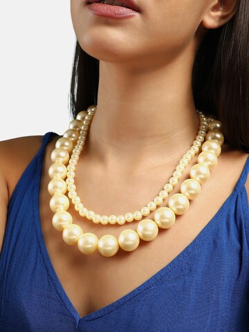 SOHI Halsband 'Stacia' i vit: framsida