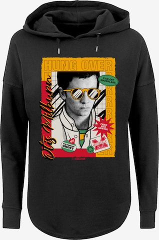 Sweat-shirt 'Sex Education Otis Hung Over Collage Netflix TV Series' F4NT4STIC en noir : devant
