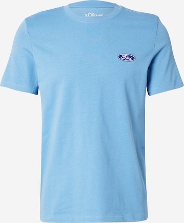 s.Oliver T-Shirt in Blau: Vorderseite