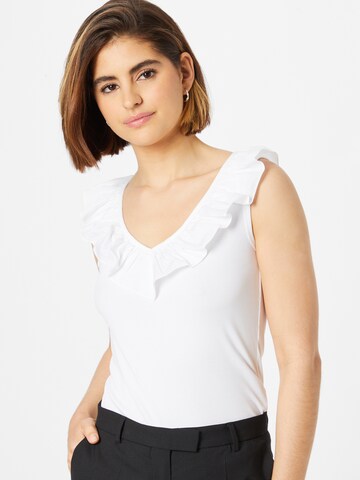 Lauren Ralph Lauren Top 'DRANYKA' in Wit: voorkant