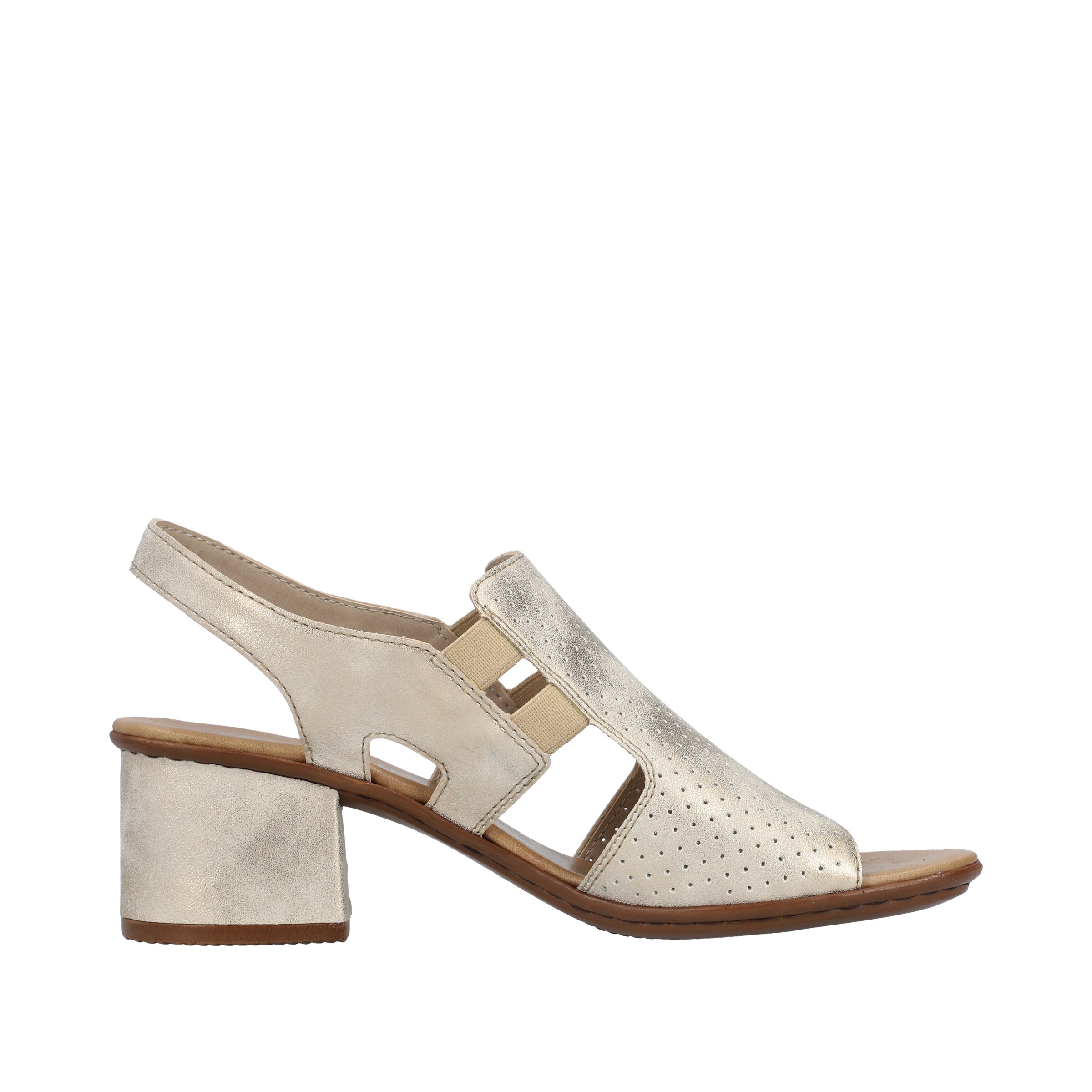 Rieker Strap Sandals in Beige