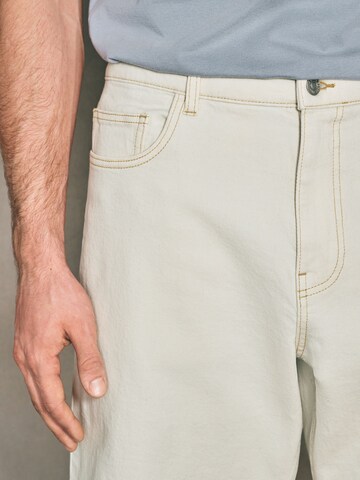Next Wide Leg Shorts 'Jumbo' in Beige