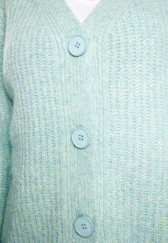 usha WHITE LABEL Knit cardigan 'Lynnea' in Blue