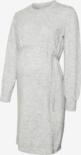 MAMALICIOUS Robes en maille 'New Anne' en gris clair, Vue avec produit