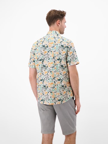 LERROS Regular fit Button Up Shirt in Orange