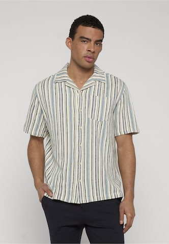 Coupe regular Chemise 'Amari' INDICODE JEANS en bleu : devant