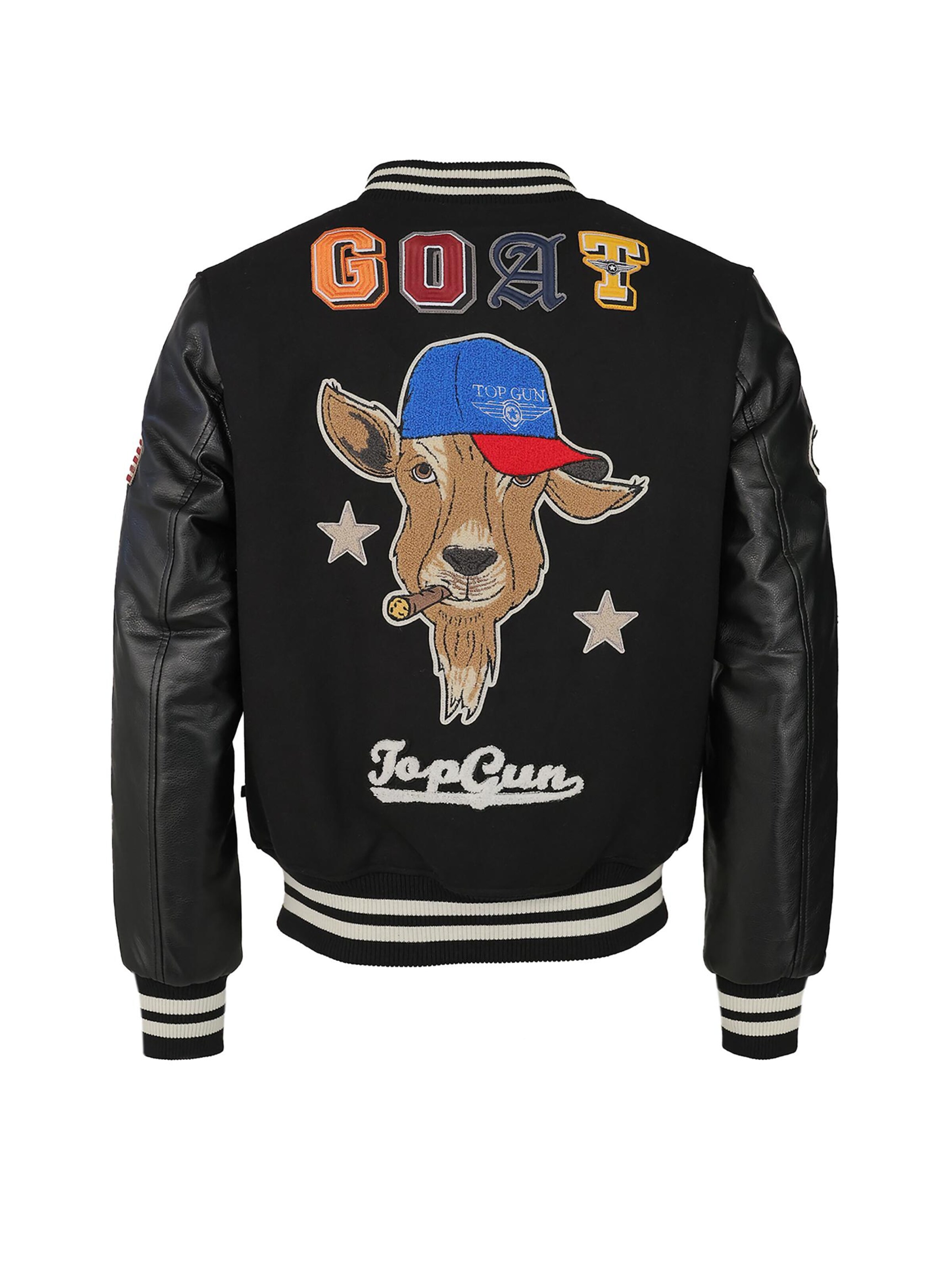 TOP GUN Winter Jacket 'TGJ-2249' in Black