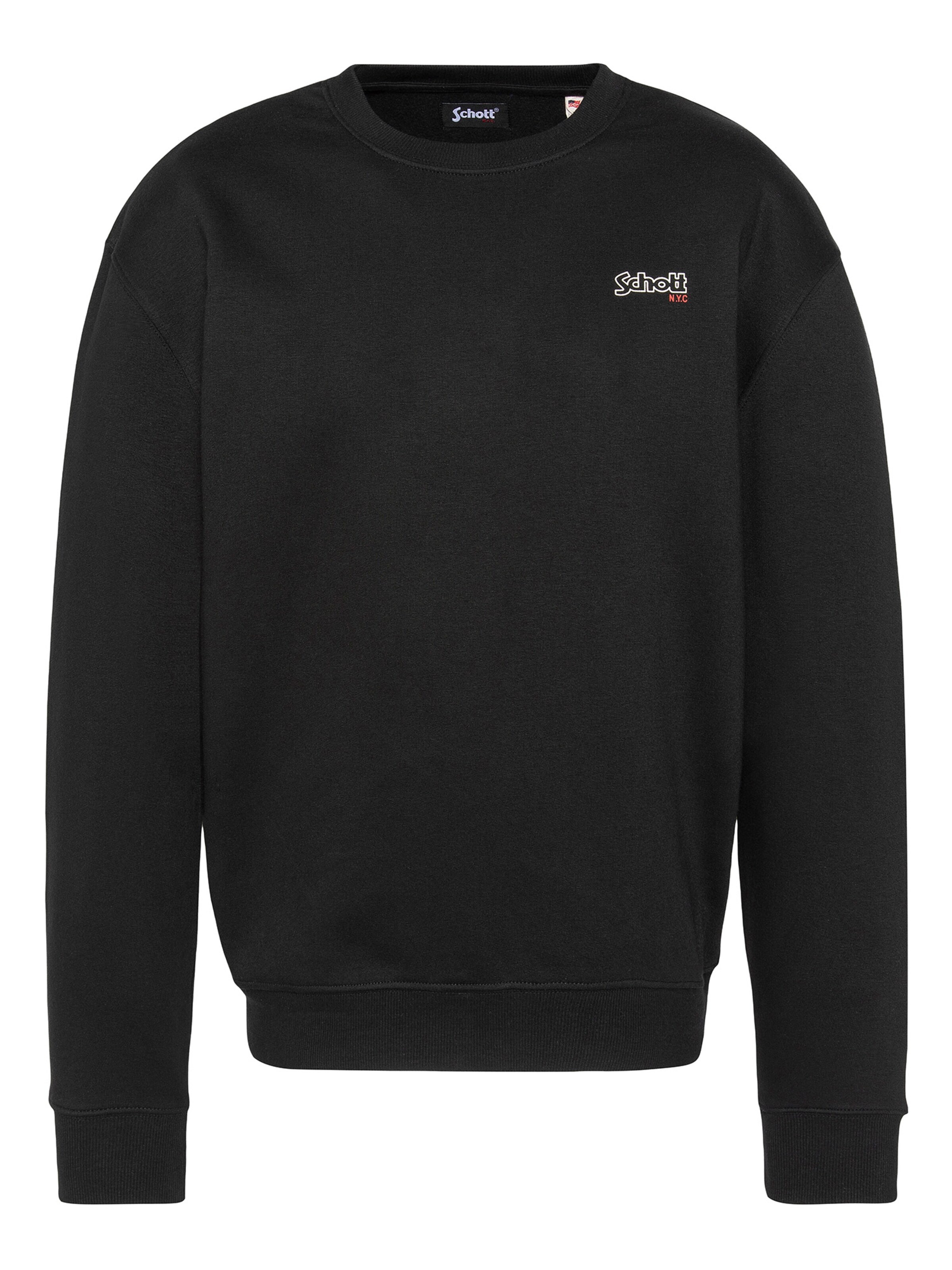 Schott NYC Sweatshirt in S in Black, Item view