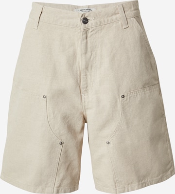 Carhartt WIPregular Hlače 'Branford' - bež boja: prednji dio