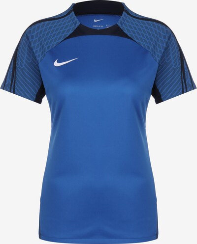 NIKE Functioneel shirt 'Strike 23' in de kleur Donkerblauw / Zwart / Wit, Productweergave
