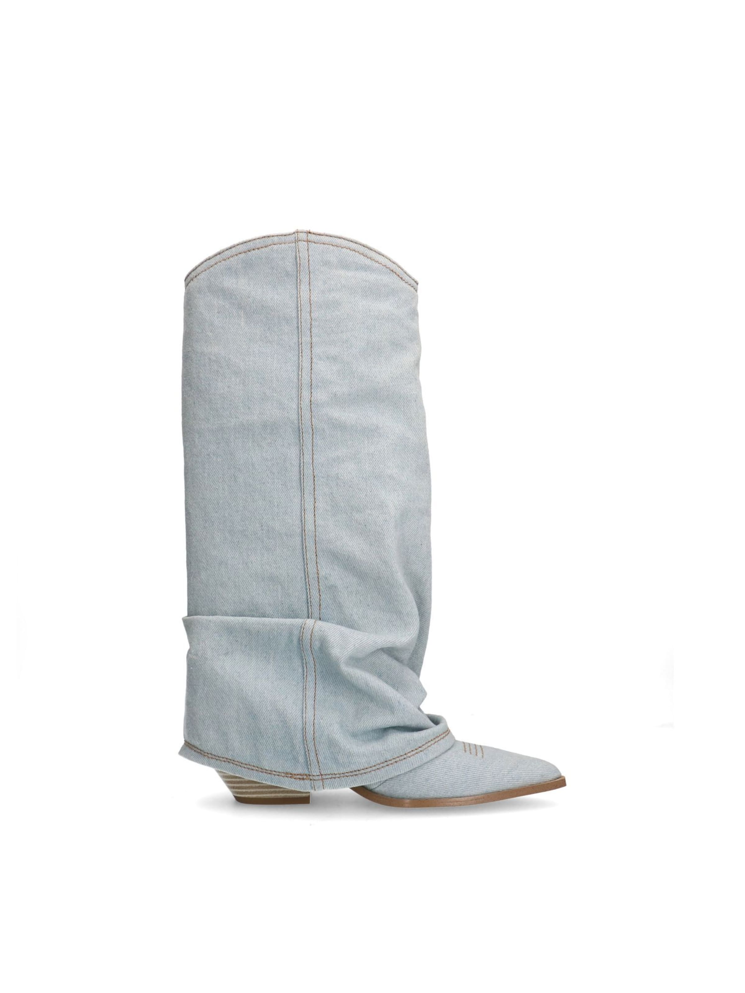 SACHA Cowboy Boots in Blue