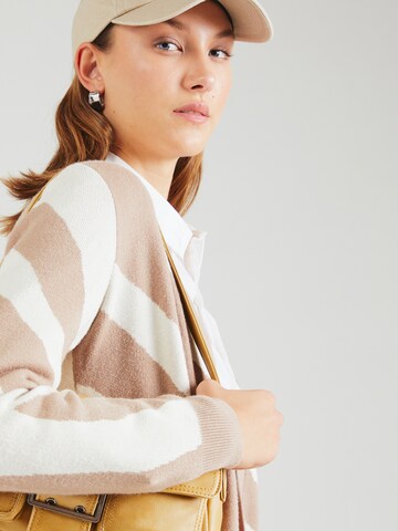 VERO MODA Strickjacke 'VMNANCY' in Beige