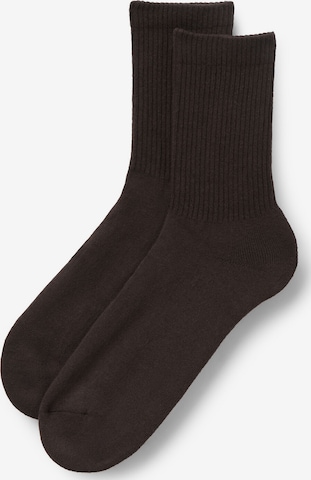 CALZEDONIA Socks in Brown: front