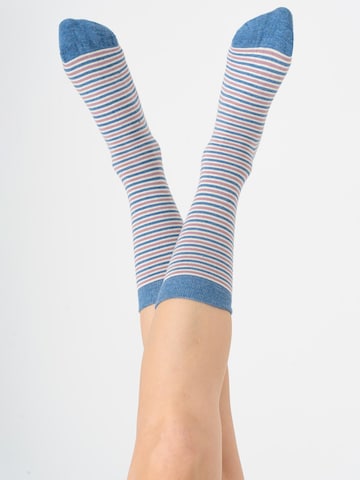 Albero Natur Socken‌‌‌‌ in Blau
