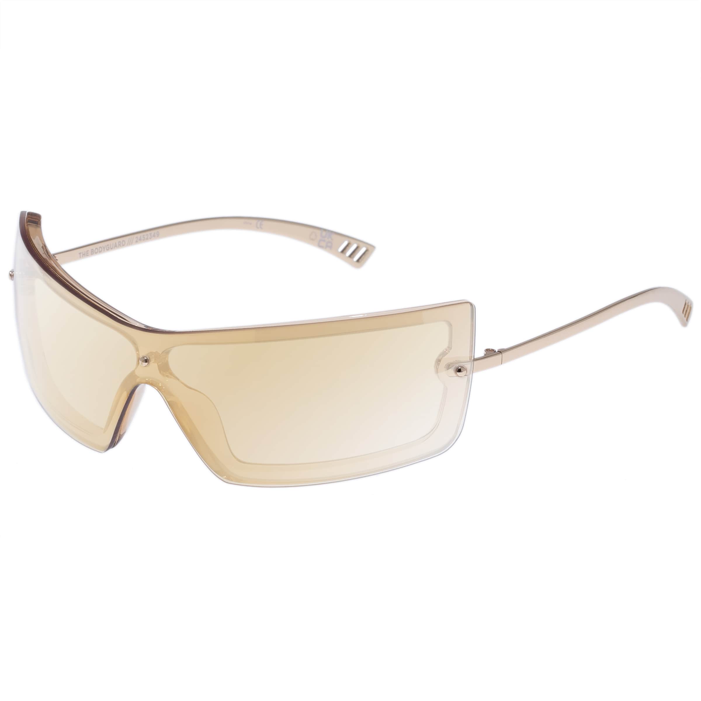 Occhiali da sole 'The Bodyguard' di LE SPECS in oro: frontale