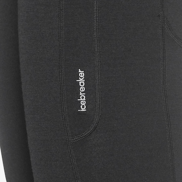 ICEBREAKER Skinny Spodnie sportowe 'Fastray' w kolorze czarny