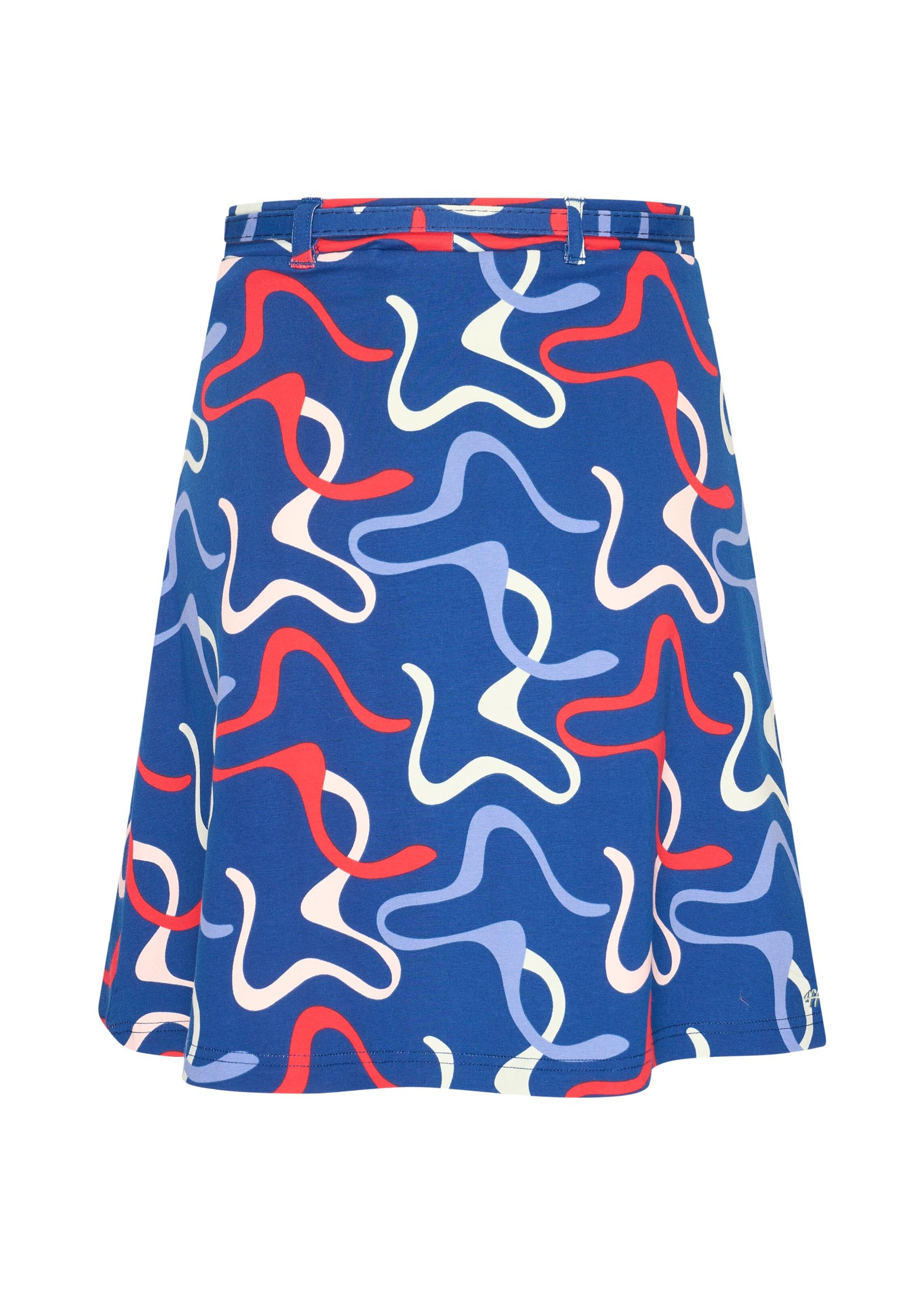 4funkyflavours Skirt 'Let's Go Crazy' in Blue