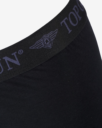 TOP GUN Boxershorts im Doppelpack ' TGUW001 ' in Schwarz