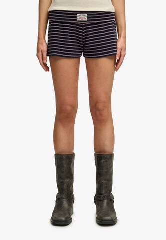 Regular Pantalon Superdry & Co en noir : devant