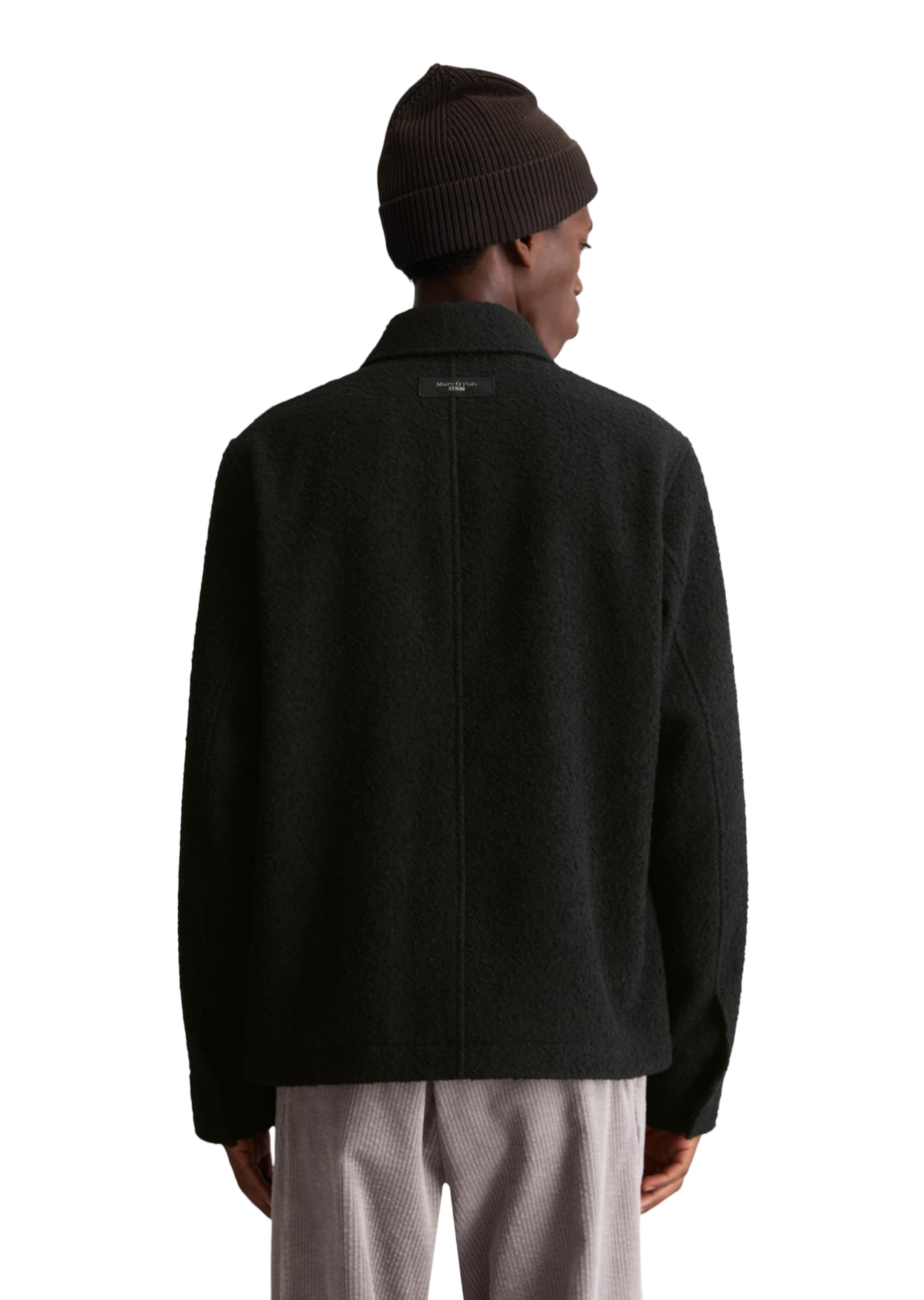 Marc O'Polo DENIM Jacke in Schwarz: Rückseite