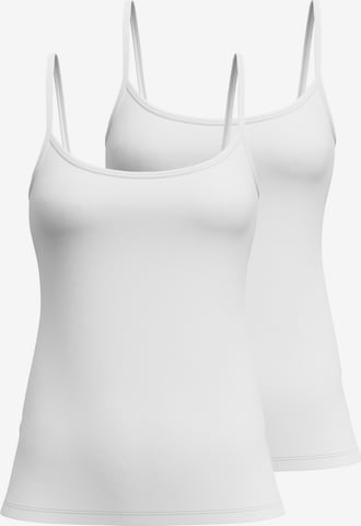 Maillot de corps CALIDA en blanc : devant