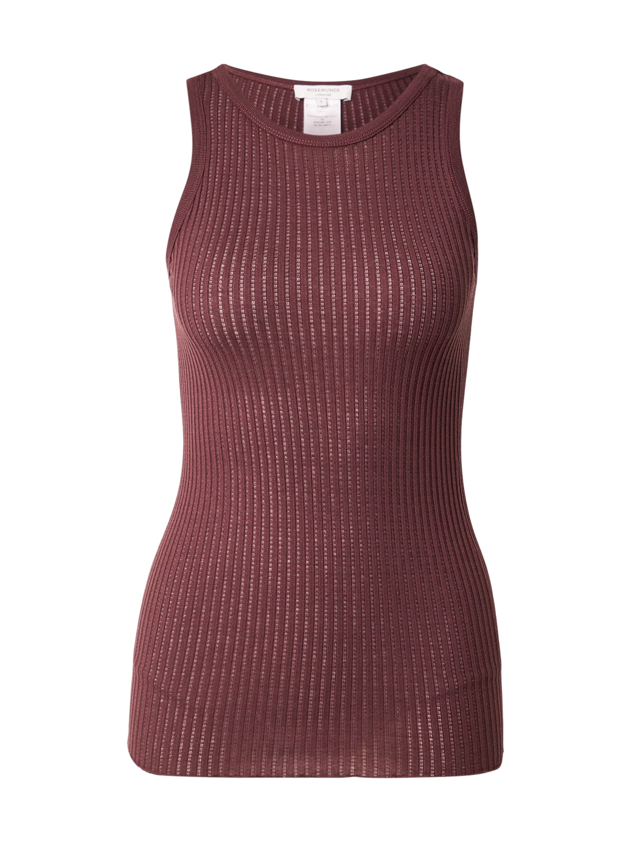 rosemunde Top 'Belize' in Rood: voorkant