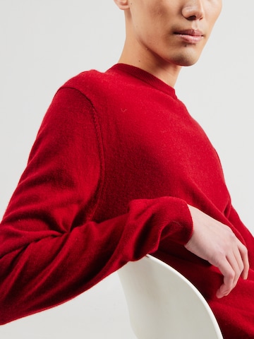 UNITED COLORS OF BENETTON Regular fit Pulover | rdeča barva