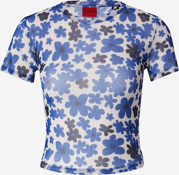HUGO Blue - Camiseta 'Dadini' en azul: frente