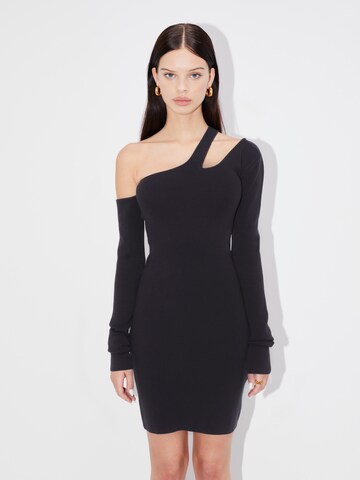 Robe 'Sheila' LeGer by Lena Gercke en noir : devant