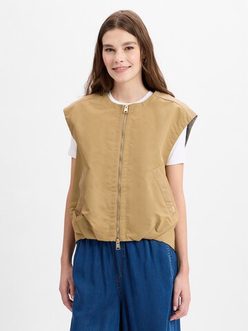 MOS MOSH Bodywarmer ' MMKura ' in Beige: voorkant