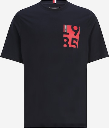 T-Shirt Tommy Hilfiger Big & Tall en bleu : devant