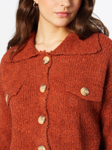 DeFacto Knit Cardigan in Orange