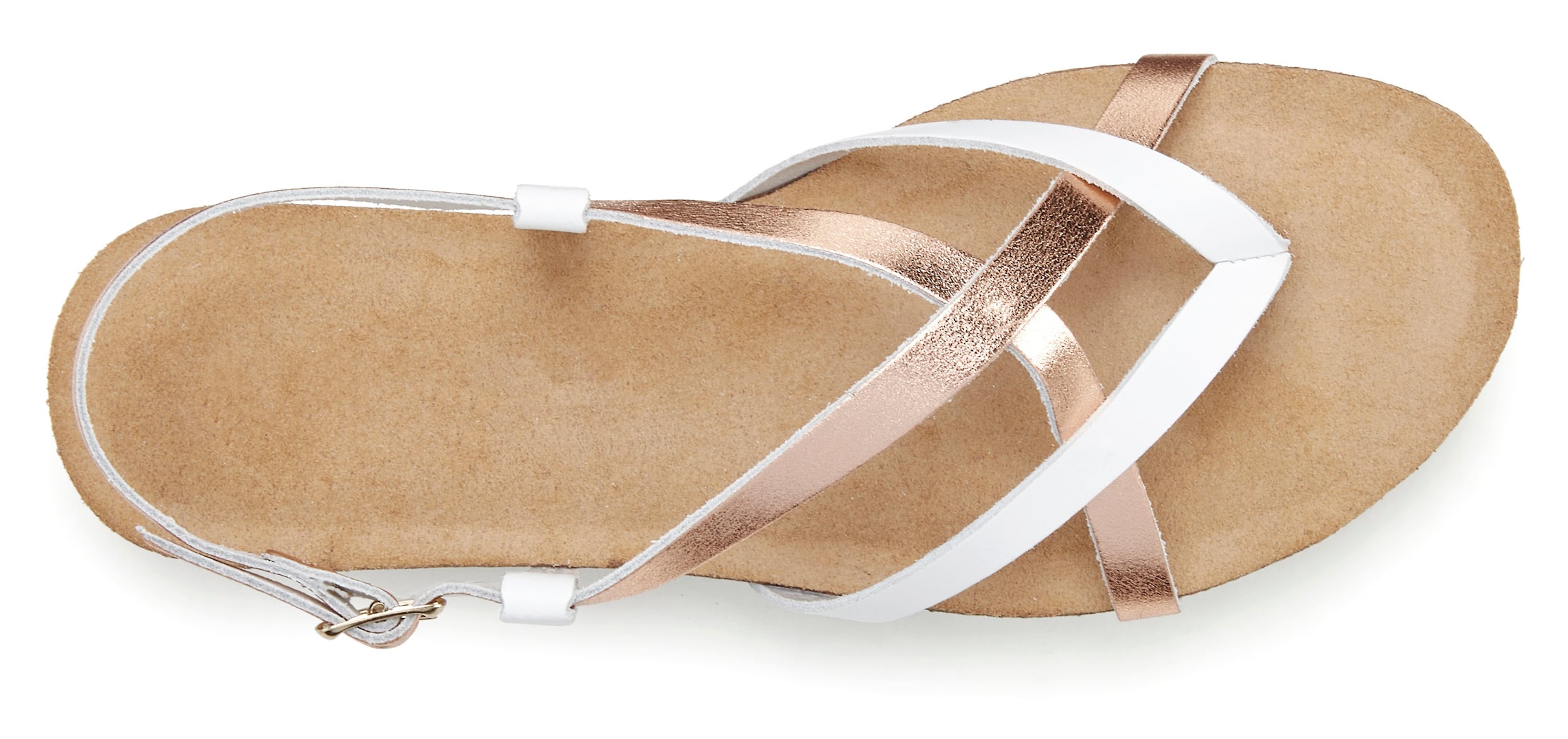 VIVANCE T-bar sandals in Mixed colours: front