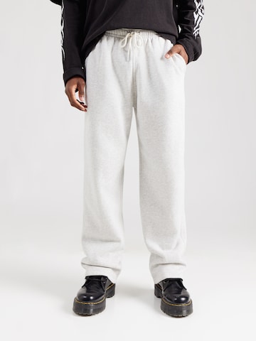 Abercrombie & Fitch Baggy Trousers 'ESSENTIAL' in Grey: front