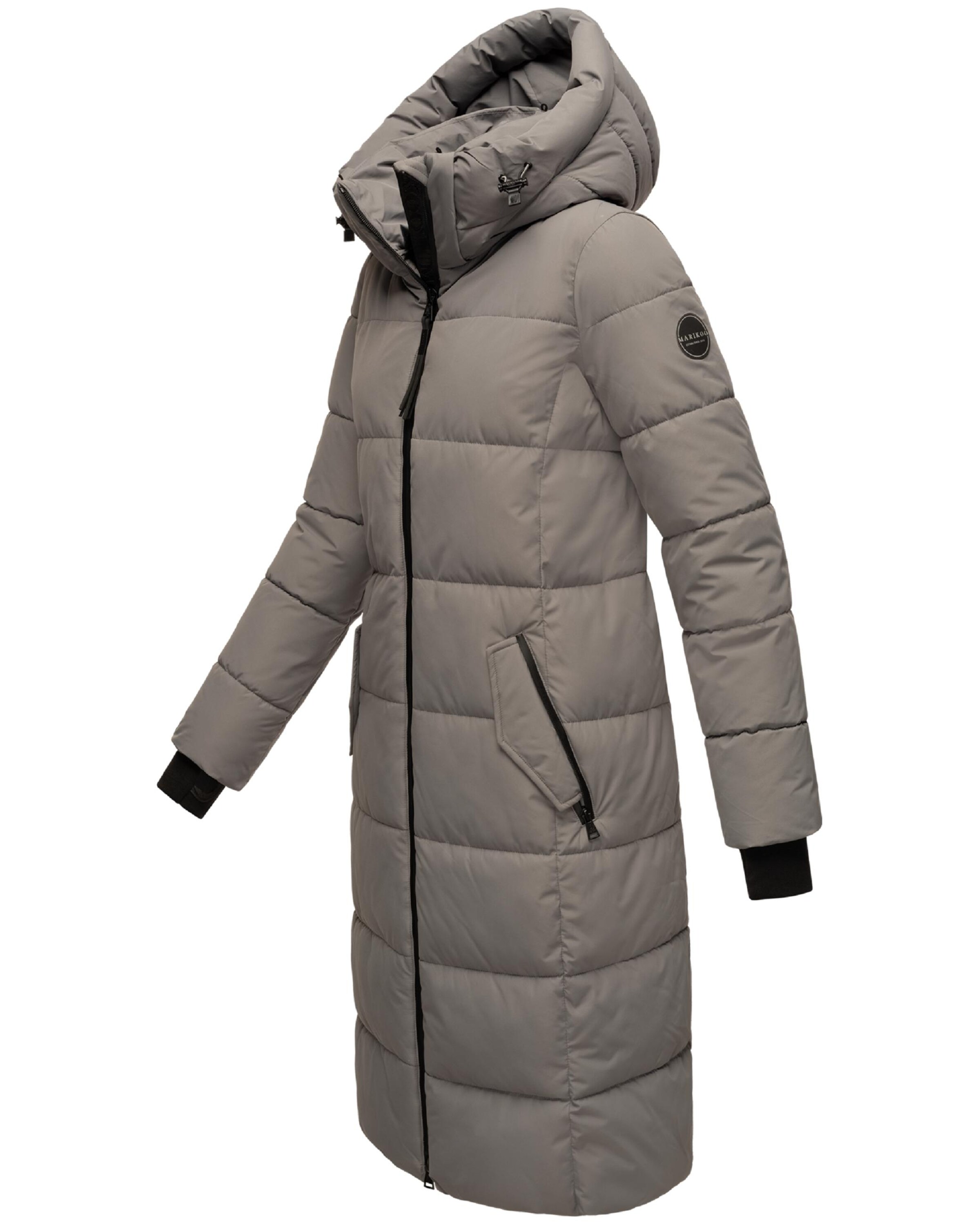 MARIKOO Winter coat 'Zuraraa XVI' in Grey