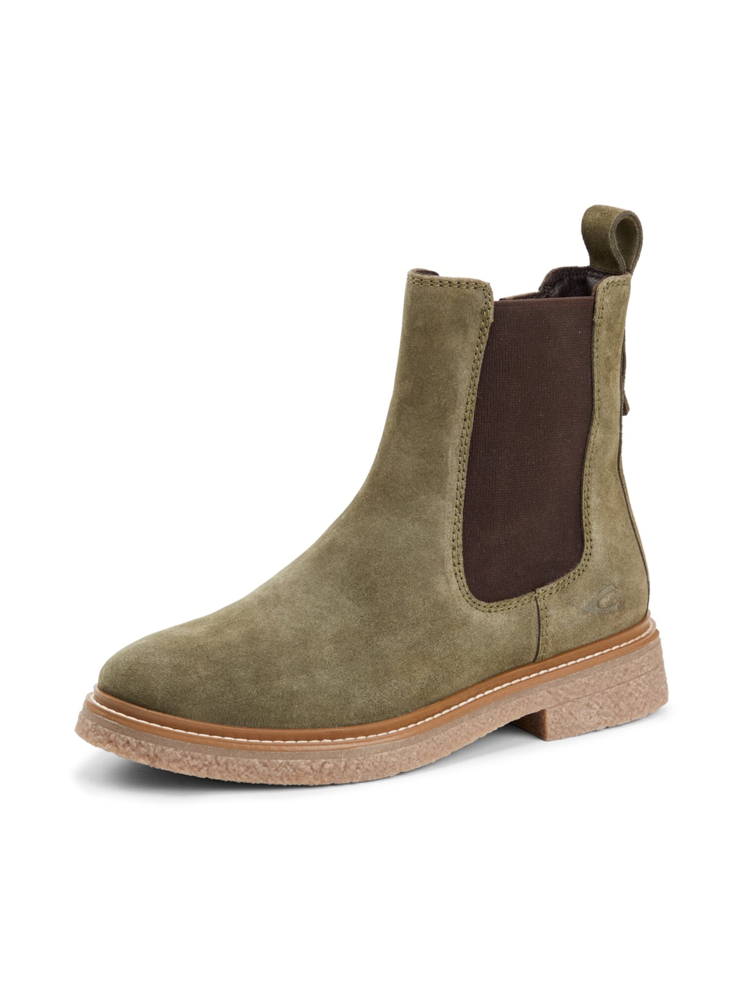 CAMEL ACTIVE Chelsea Boots in Green: front