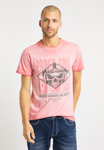 BRUNO BANANI T-Shirt 'Thomas' in Rot: predná strana
