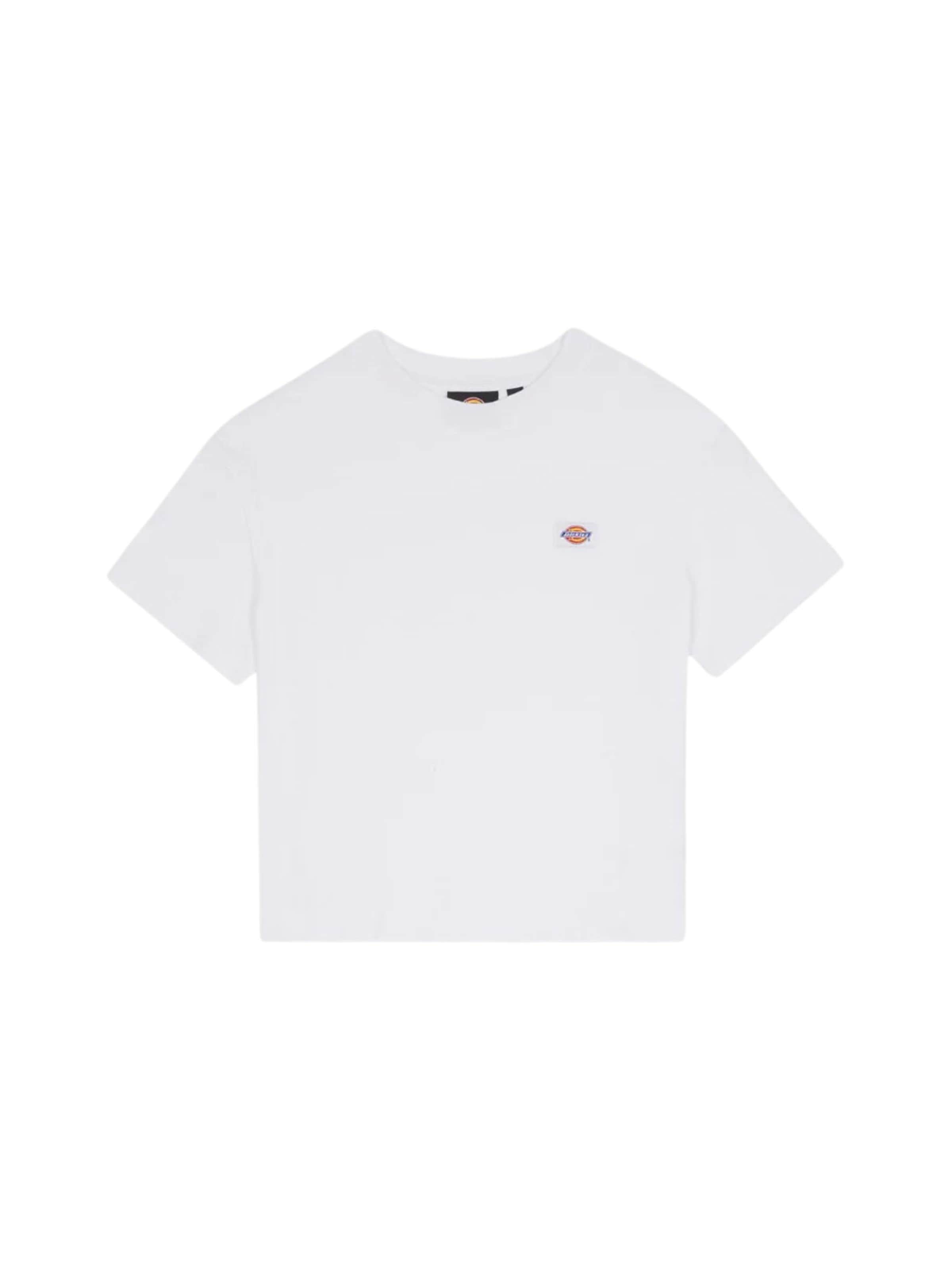 DICKIES Shirt 'DICKIES OAKPORT BOXY SS TEE T-SHIRT' in Wit: voorkant