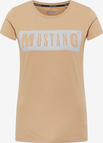 MUSTANG Shirt in Braun: predná strana